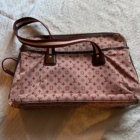 Louis Vuitton bag with red logos - Picture 3 of 5